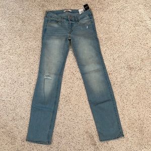 Hollister jeans, size 5R, brand new with tags, lighter wash